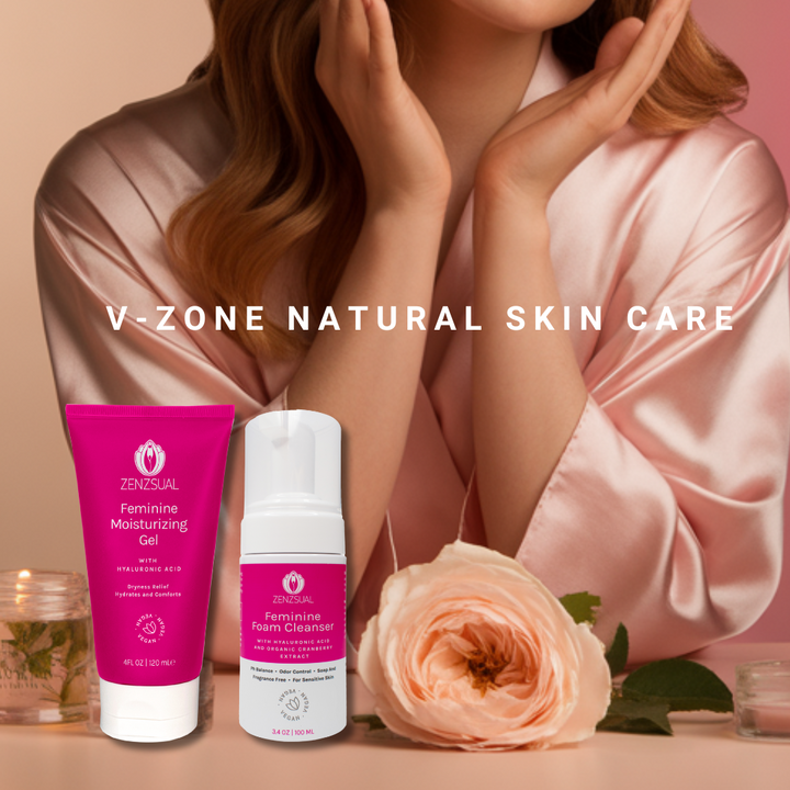 Foaming Cleanser & Hydrating Gel with Hyaluronic Acid - Sensitive Skin Care - Fragrance-Free, Sulfate-Free, Vegan