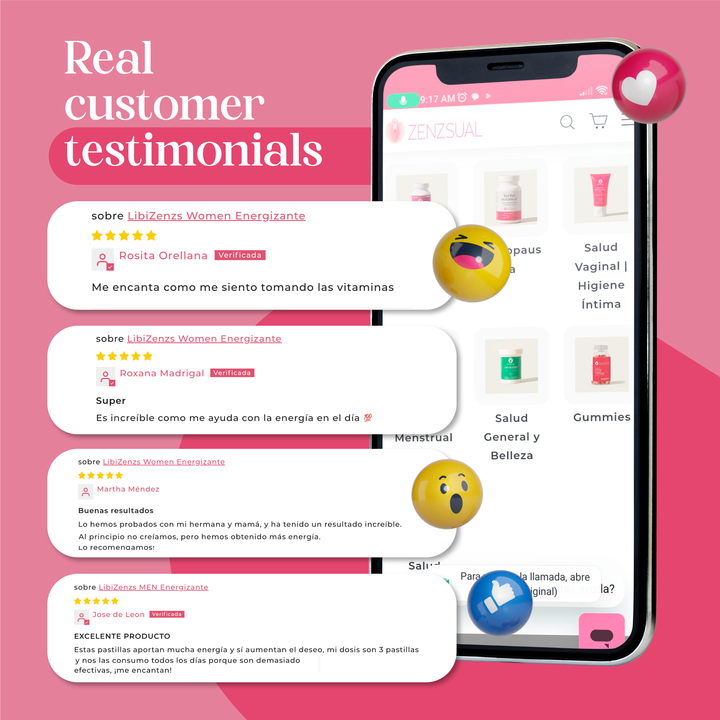 Zenzsual LibiZenzs Woman 3-Pack | Daily Vitality & Mood Support |  Hormone-Free Wellness Supplement for Women | 90-Day Supply