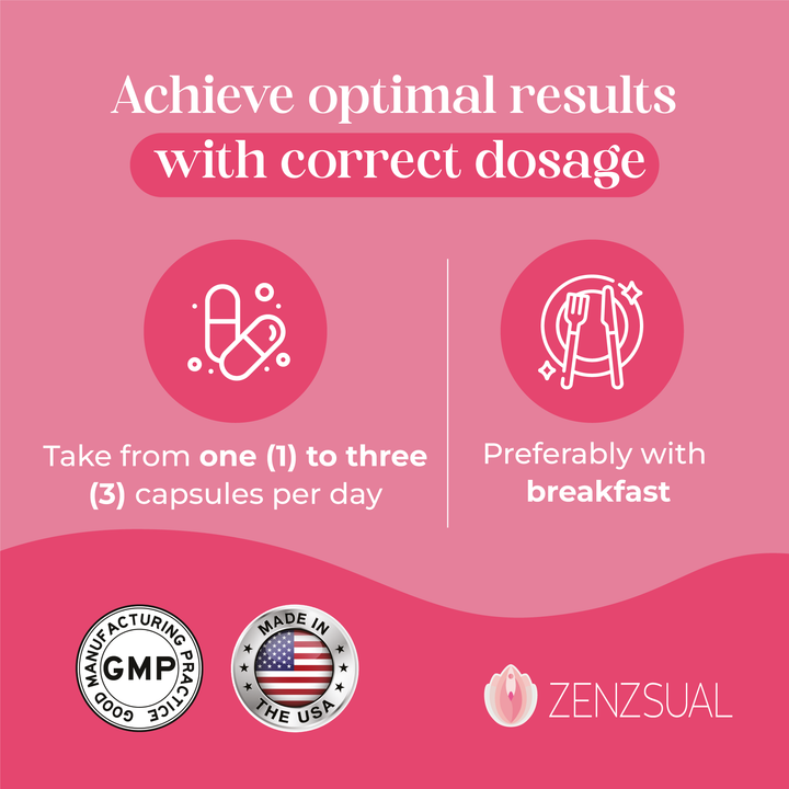 Zenzsual LibiZenzs Woman 3-Pack | Daily Vitality & Mood Support |  Hormone-Free Wellness Supplement for Women | 90-Day Supply