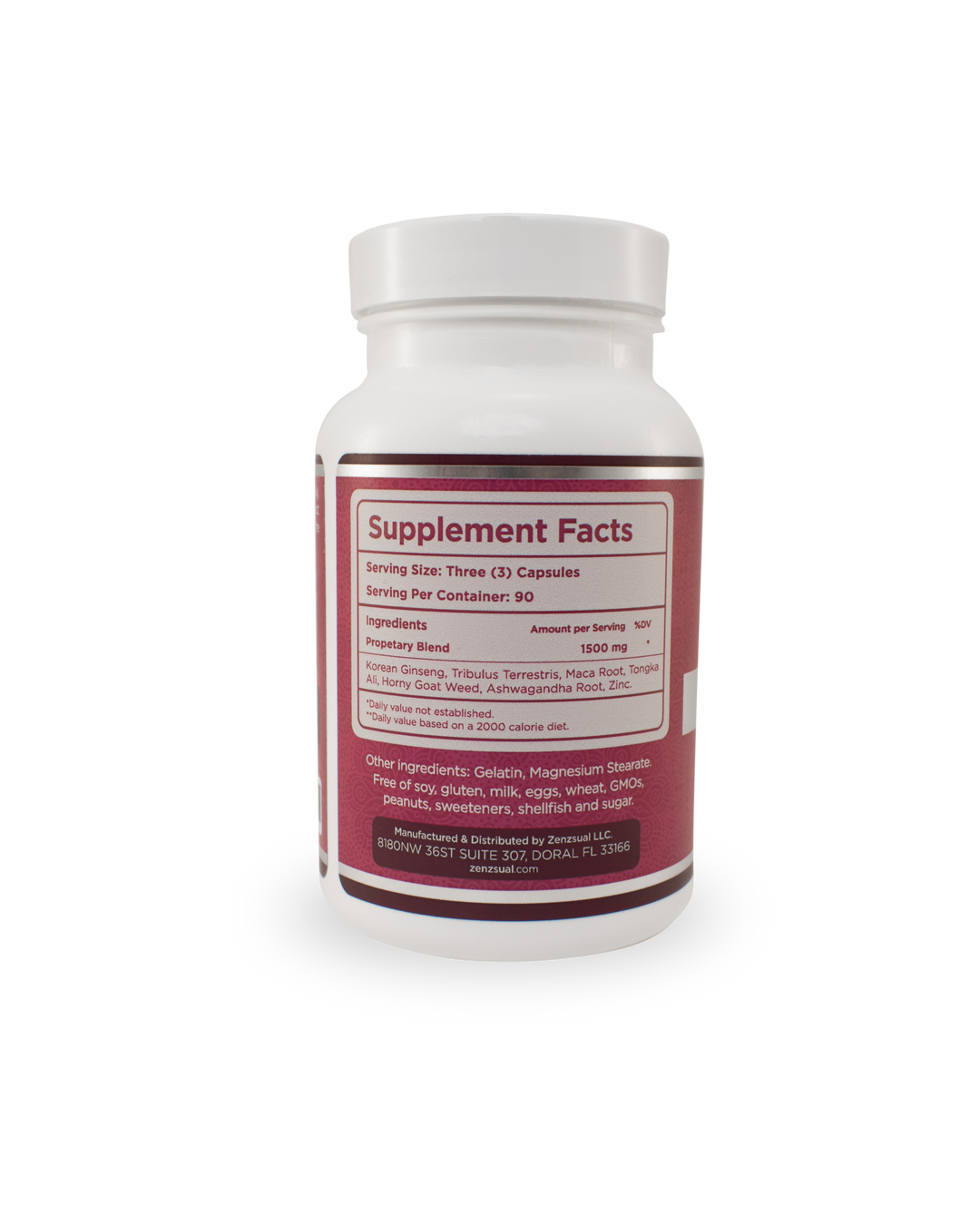 ZENZSUAL LibiZenzs Capsules for Women - Energizing Dietary Supplement for Muscle Mass and Fitness - Optimum Healthcare