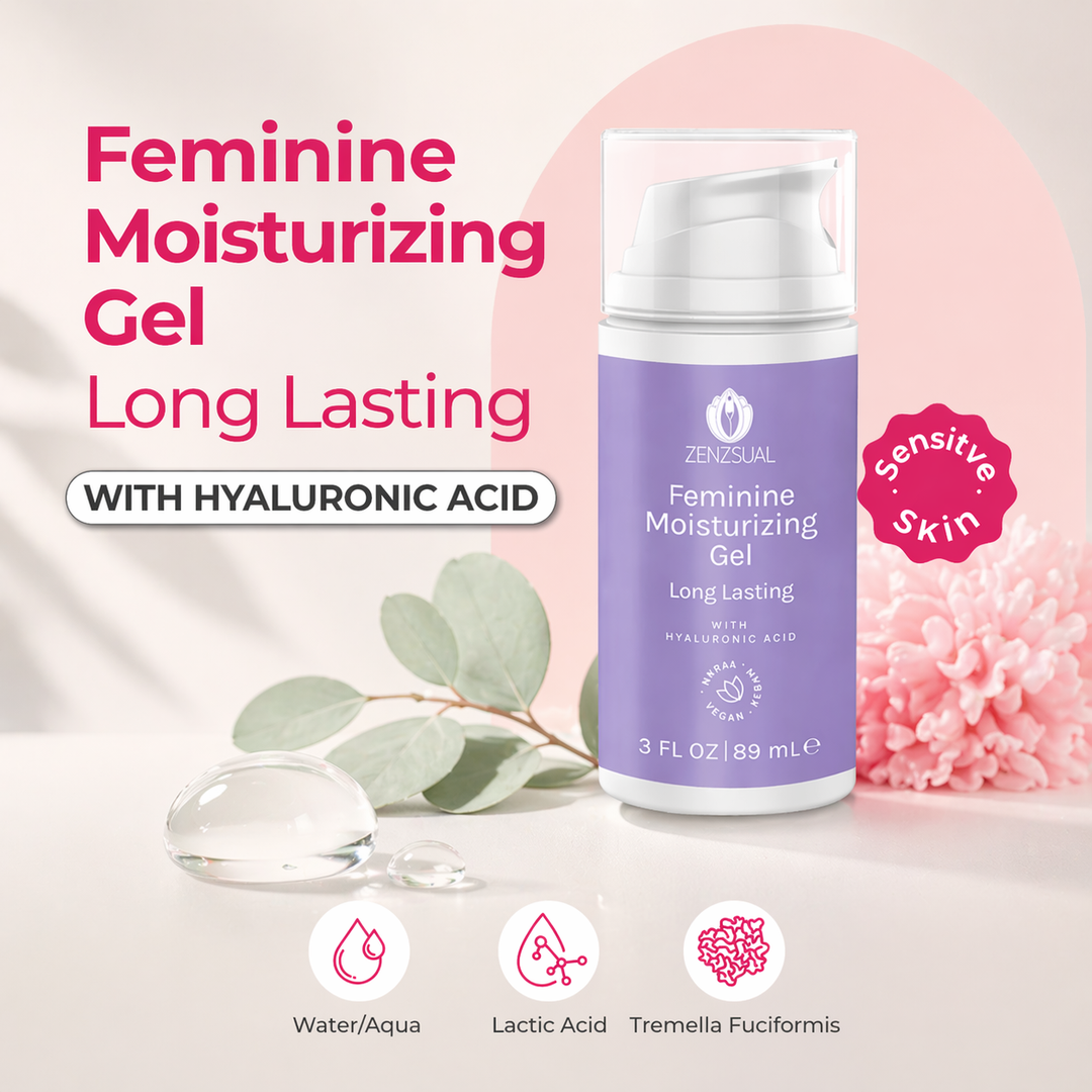 Zenzsual Long-Lasting Hydrating Skin Gel with Hyaluronic Acid | Daily Moisture & Comfort for Sensitive Skin