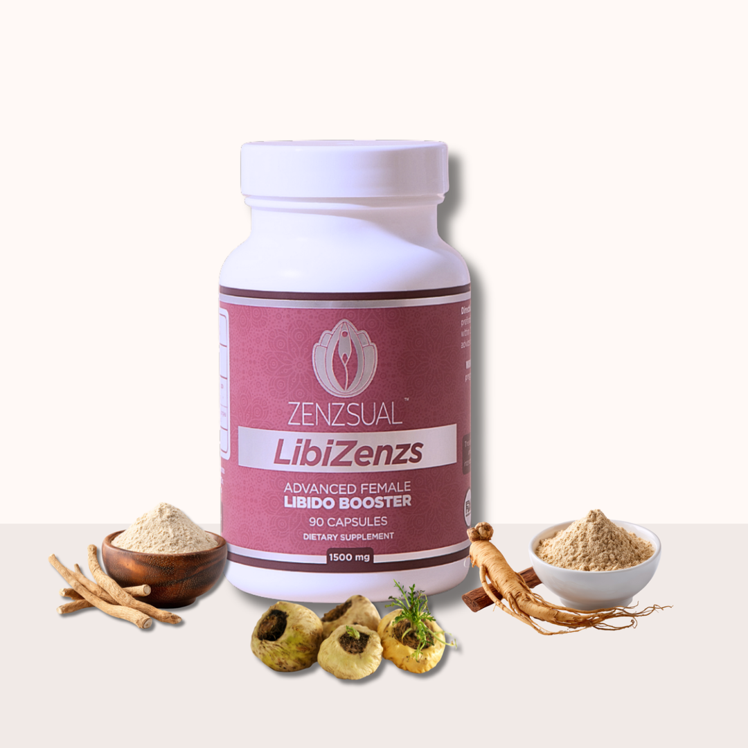 Zenzsual LibiZenzs Woman 3-Pack | Daily Vitality & Mood Support |  Hormone-Free Wellness Supplement for Women | 90-Day Supply