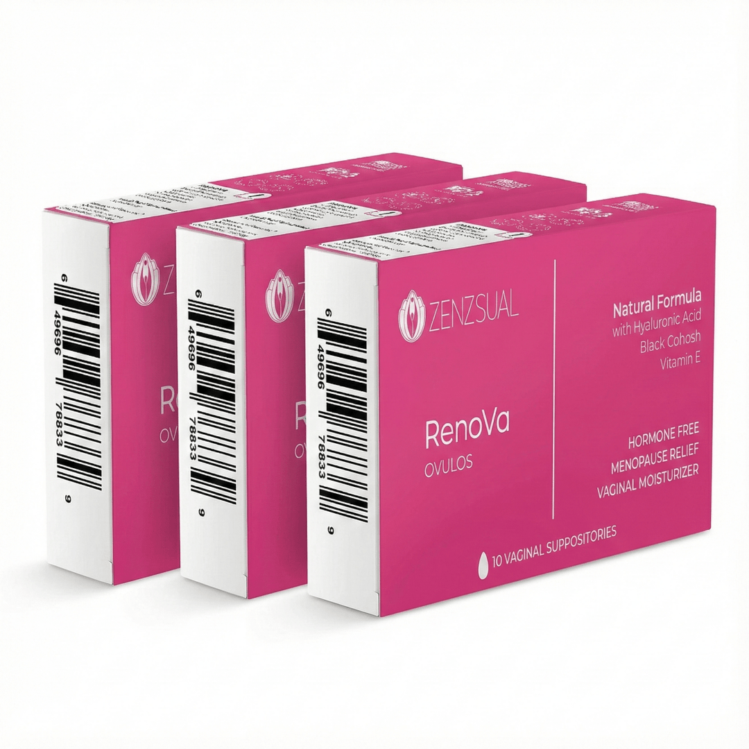 Renova Ovulos Vaginales con Acido Hialurónico y Vitamina E (x3) - Tu Salud Intima
