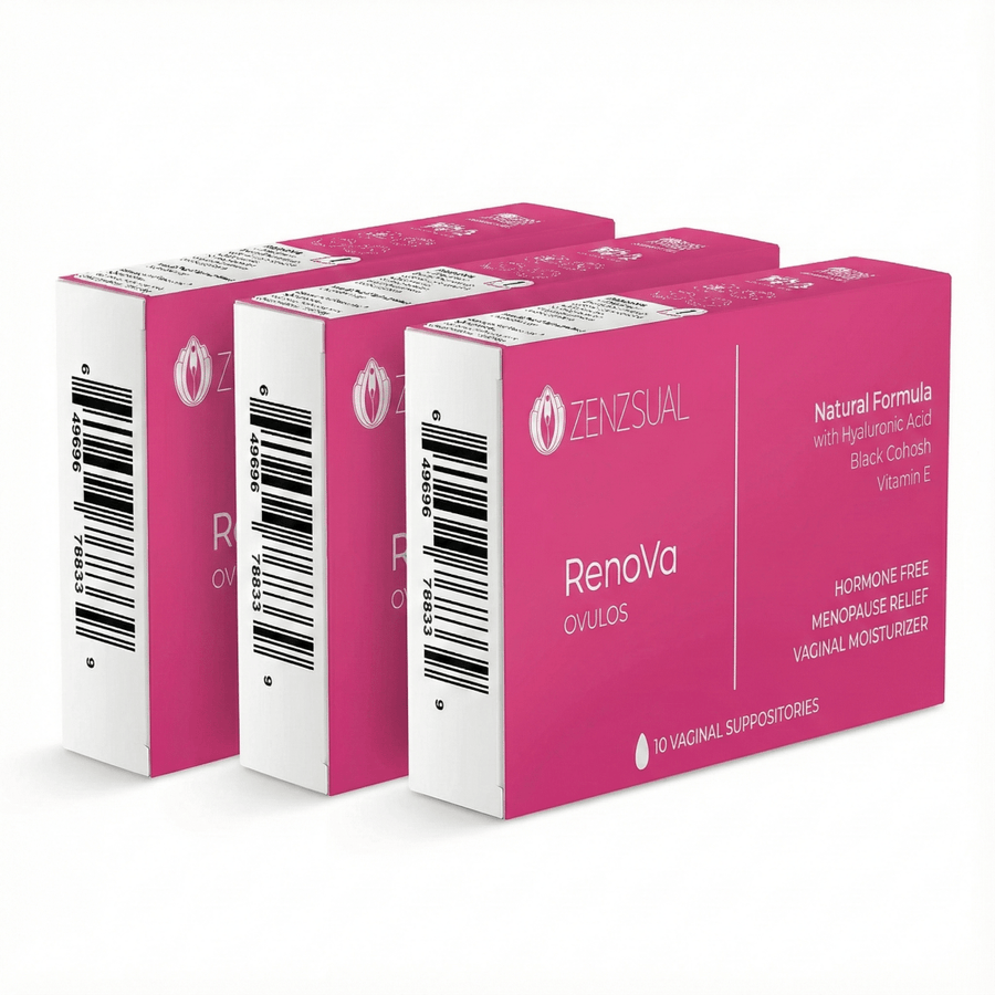 Renova Ovulos Vaginales con Acido Hialurónico y Vitamina E (x3) - Tu Salud Intima